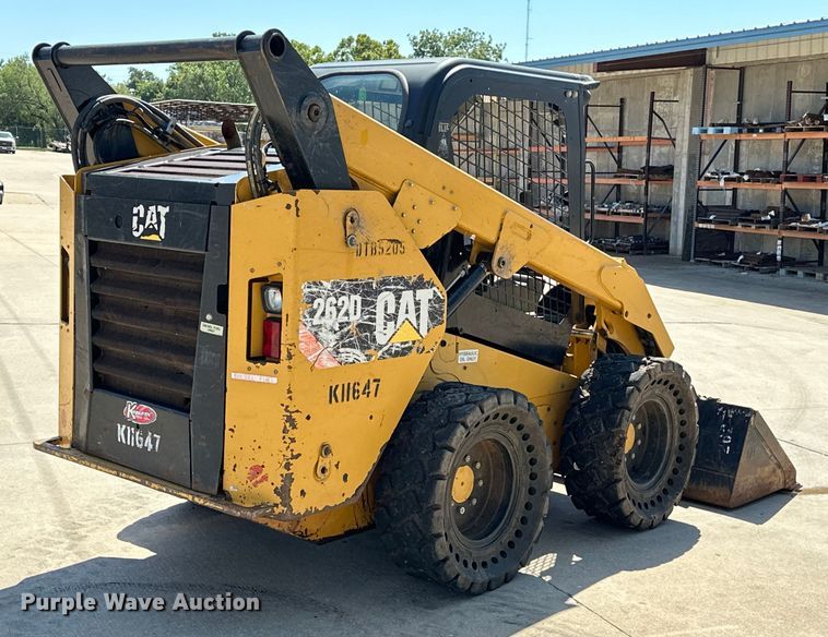 image for item EJ8858 2016 Caterpillar  262D skid steer loader