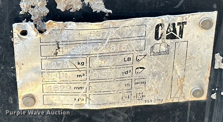image for item EJ8858 2016 Caterpillar  262D skid steer loader