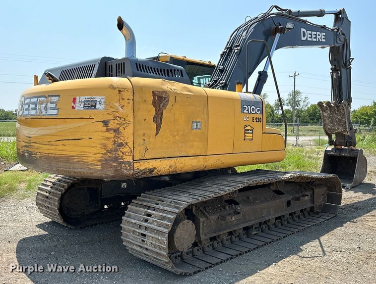 image for item EJ8887 2015 John Deere  210G LC excavator