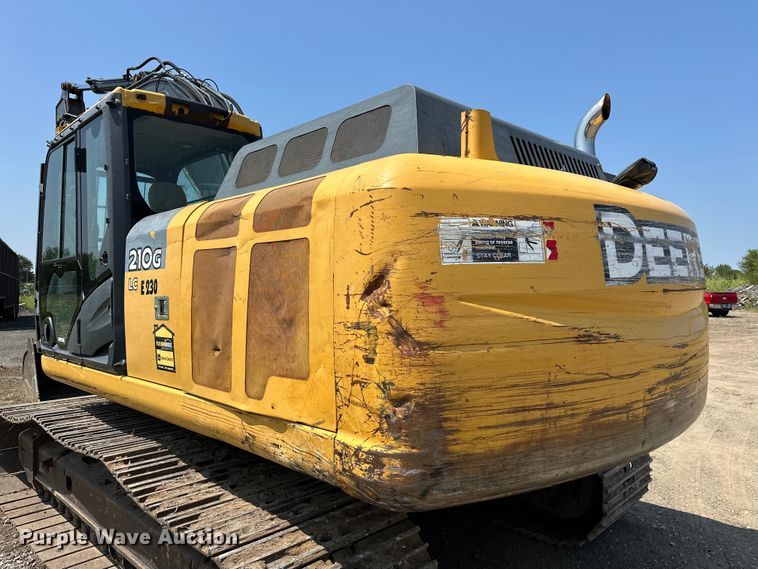 image for item EJ8887 2015 John Deere  210G LC excavator
