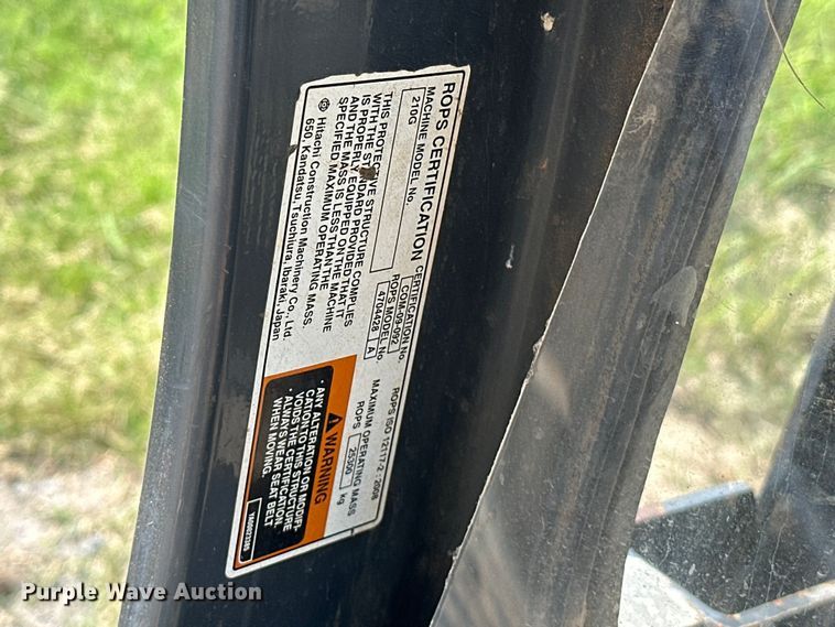 image for item EJ8887 2015 John Deere  210G LC excavator