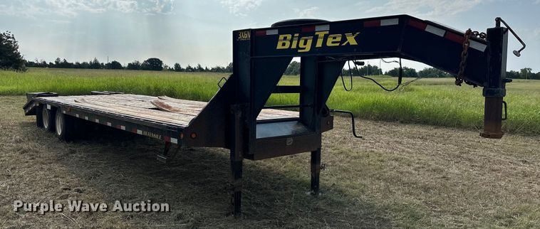 image for item EJ8897 2012 Big Tex 3XGN equipment trailer