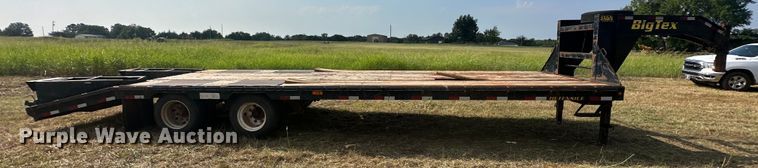 image for item EJ8897 2012 Big Tex 3XGN equipment trailer