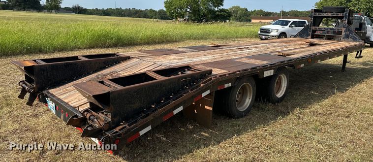 image for item EJ8897 2012 Big Tex 3XGN equipment trailer