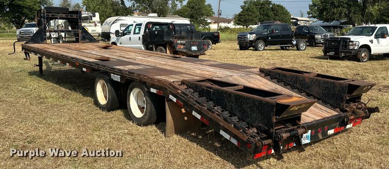 image for item EJ8897 2012 Big Tex 3XGN equipment trailer