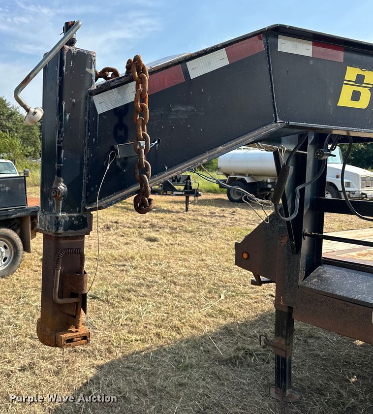 image for item EJ8897 2012 Big Tex 3XGN equipment trailer