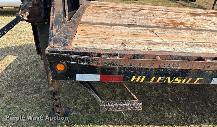 image for item EJ8897 2012 Big Tex 3XGN equipment trailer