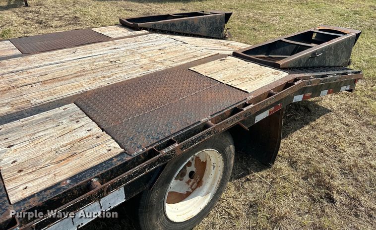 image for item EJ8897 2012 Big Tex 3XGN equipment trailer