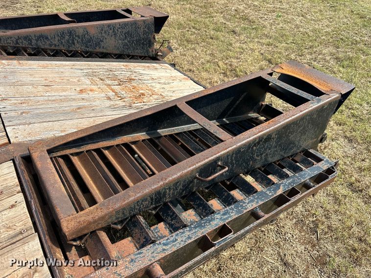 image for item EJ8897 2012 Big Tex 3XGN equipment trailer