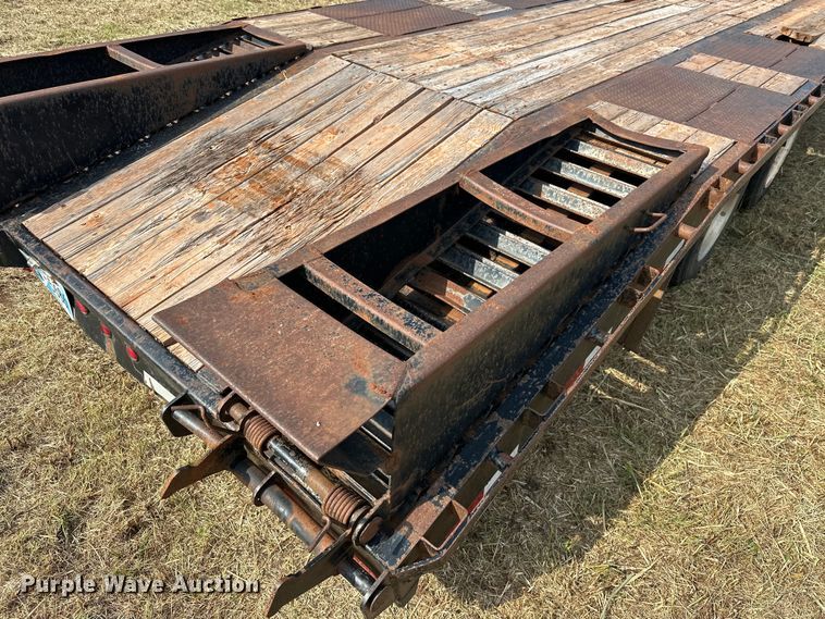 image for item EJ8897 2012 Big Tex 3XGN equipment trailer