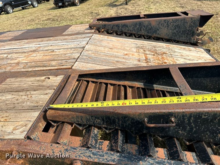 image for item EJ8897 2012 Big Tex 3XGN equipment trailer