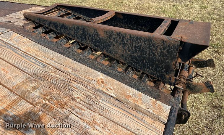 image for item EJ8897 2012 Big Tex 3XGN equipment trailer