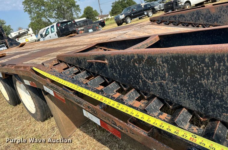 image for item EJ8897 2012 Big Tex 3XGN equipment trailer