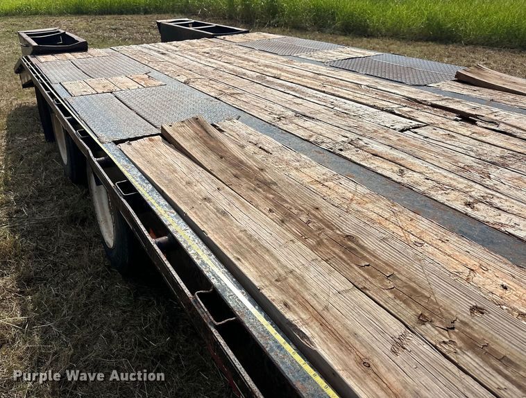 image for item EJ8897 2012 Big Tex 3XGN equipment trailer