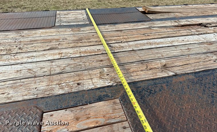 image for item EJ8897 2012 Big Tex 3XGN equipment trailer