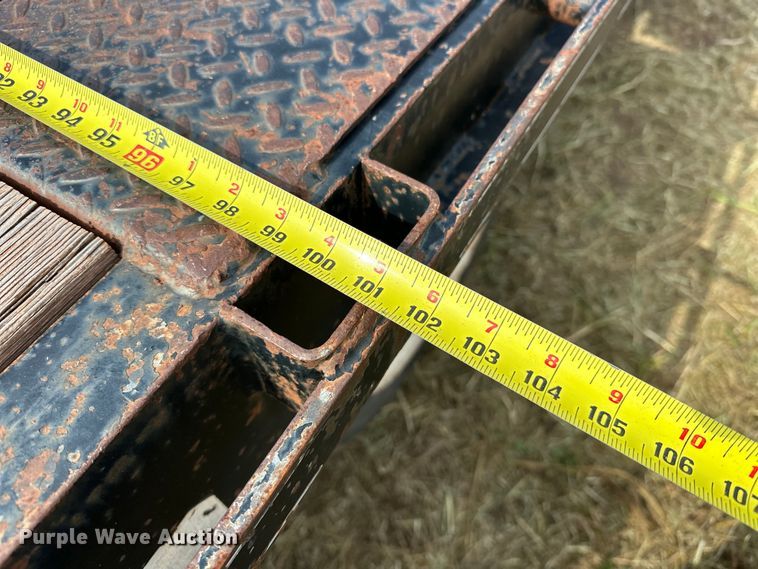 image for item EJ8897 2012 Big Tex 3XGN equipment trailer