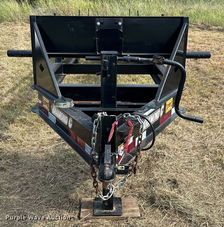 image for item EJ8903 2017 RoadClipper Enterprises Diamond C 50PT oilfield trailer