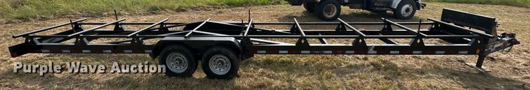 image for item EJ8903 2017 RoadClipper Enterprises Diamond C 50PT oilfield trailer