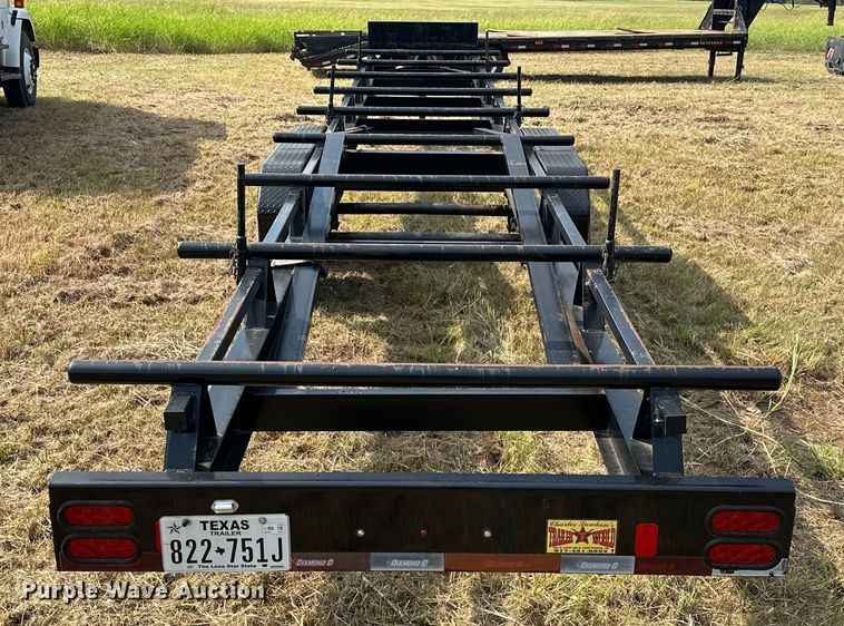 image for item EJ8903 2017 RoadClipper Enterprises Diamond C 50PT oilfield trailer