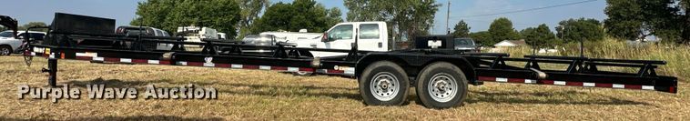 image for item EJ8903 2017 RoadClipper Enterprises Diamond C 50PT oilfield trailer