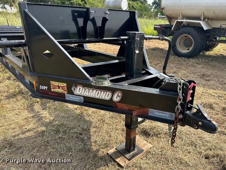 image for item EJ8903 2017 RoadClipper Enterprises Diamond C 50PT oilfield trailer