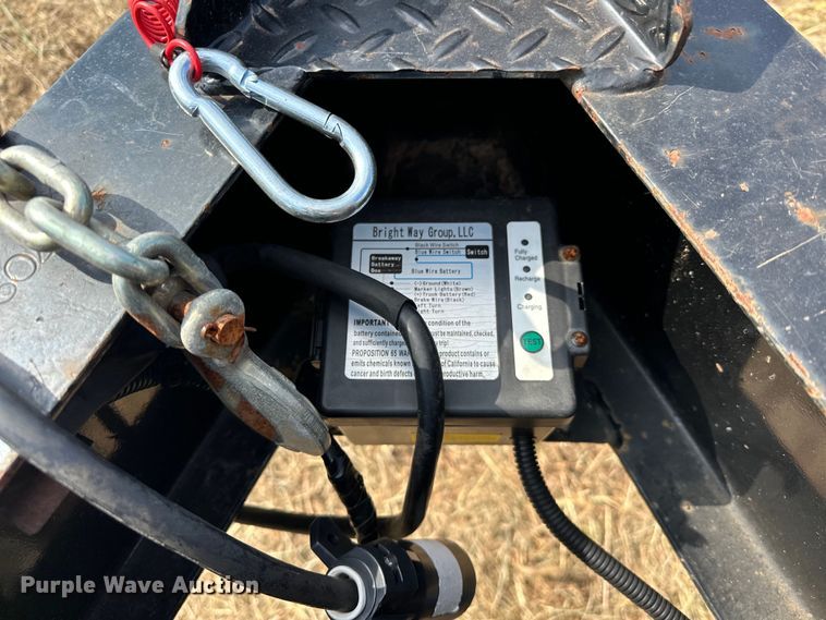 image for item EJ8903 2017 RoadClipper Enterprises Diamond C 50PT oilfield trailer