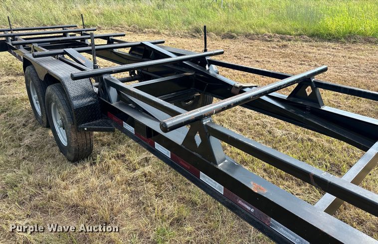 image for item EJ8903 2017 RoadClipper Enterprises Diamond C 50PT oilfield trailer