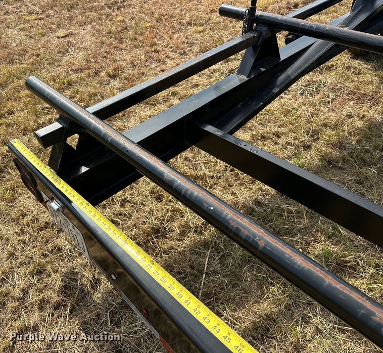 image for item EJ8903 2017 RoadClipper Enterprises Diamond C 50PT oilfield trailer