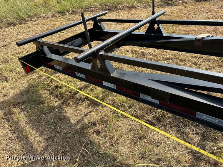 image for item EJ8903 2017 RoadClipper Enterprises Diamond C 50PT oilfield trailer