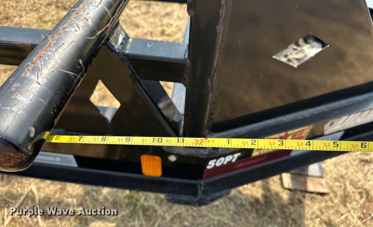 image for item EJ8903 2017 RoadClipper Enterprises Diamond C 50PT oilfield trailer