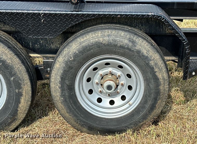 image for item EJ8903 2017 RoadClipper Enterprises Diamond C 50PT oilfield trailer