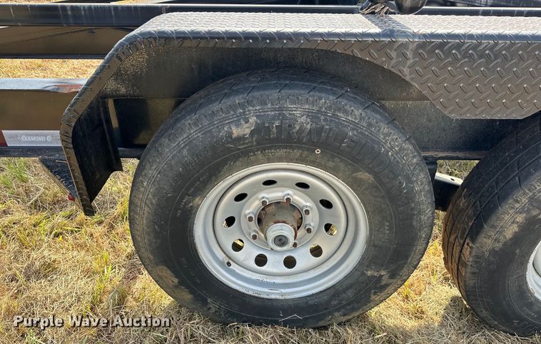 image for item EJ8903 2017 RoadClipper Enterprises Diamond C 50PT oilfield trailer