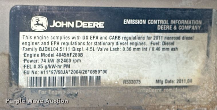 image for item EJ8906 2012 International  4300 street sweeper truck