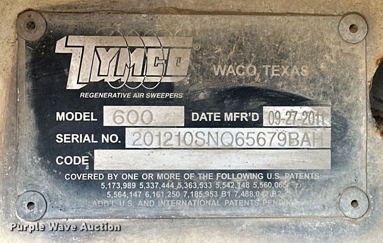 image for item EJ8906 2012 International  4300 street sweeper truck