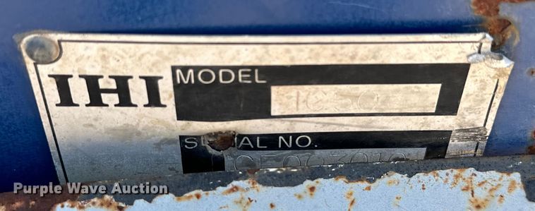 image for item EJ8914 IHI IC50 track carrier with digger derrick 