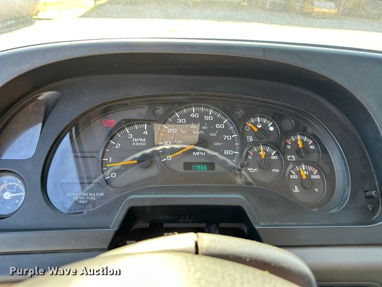 image for item EJ8931 2008 GMC  T7500 street sweeper truck