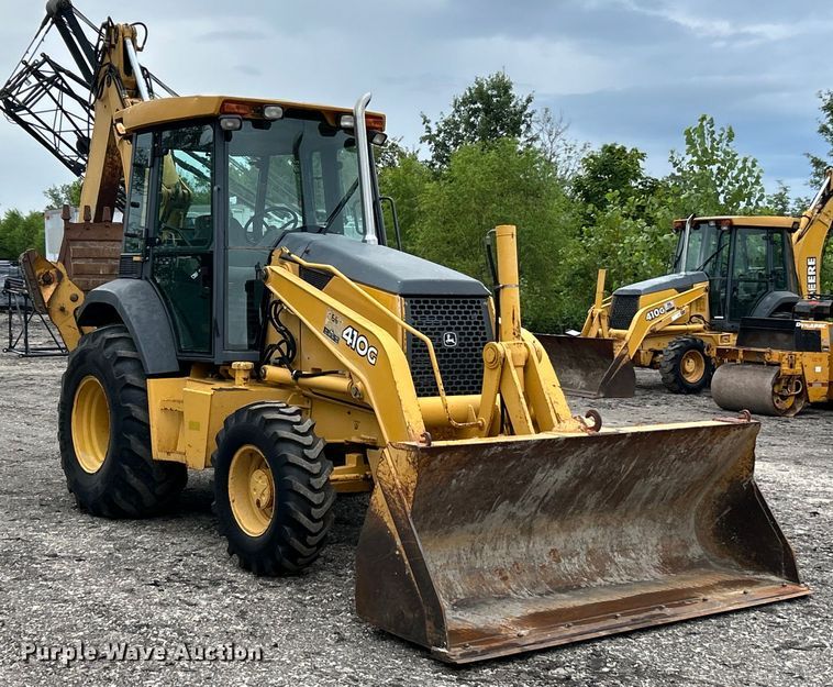 image for item EK3035 2005 John Deere  410G backhoe
