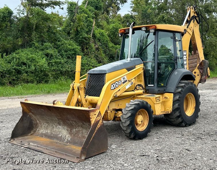 image for item EK3036 2003 John Deere  410G backhoe