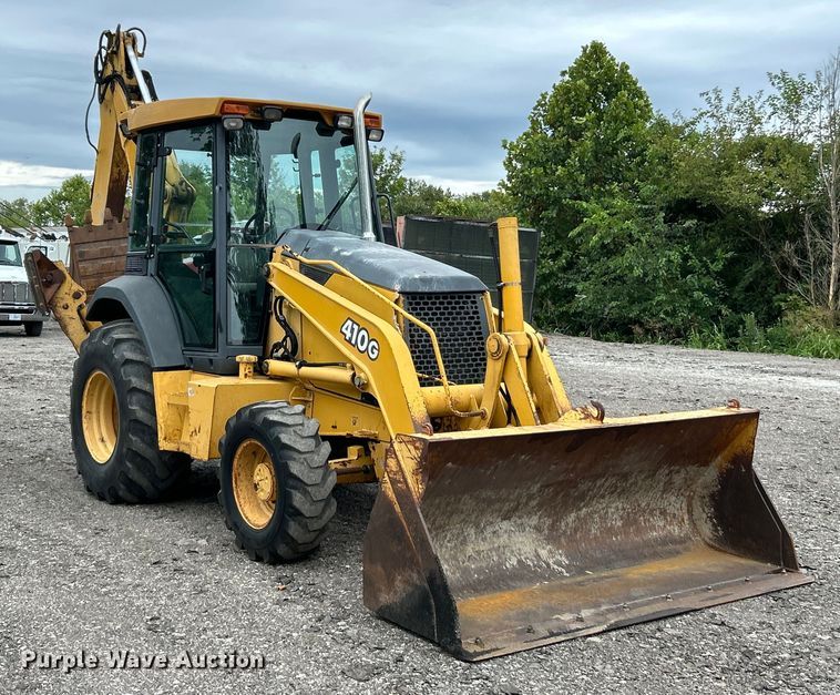 image for item EK3036 2003 John Deere  410G backhoe