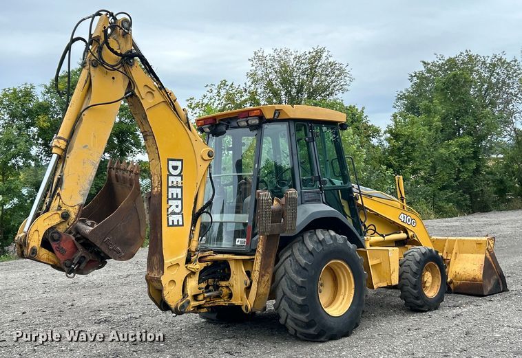 image for item EK3036 2003 John Deere  410G backhoe