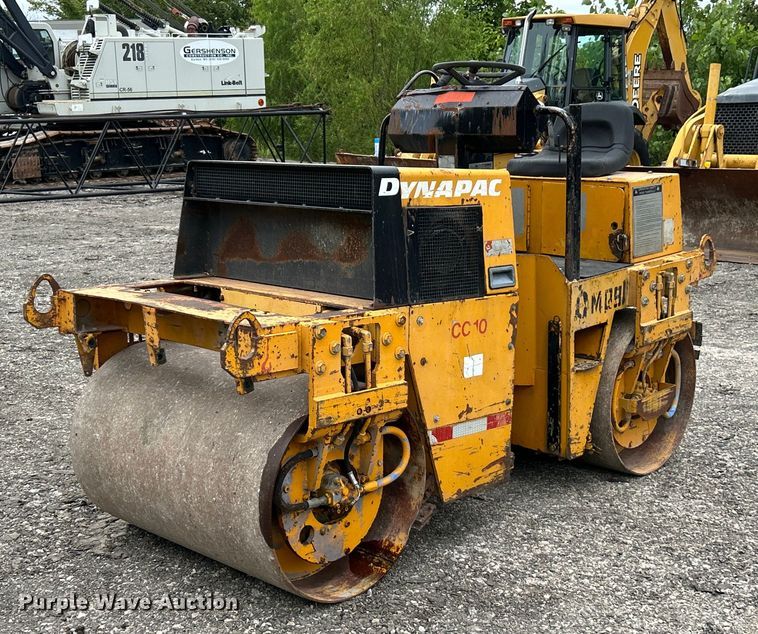 image for item EK3037 1986 Dynapac  CC10 double drum vibratory roller