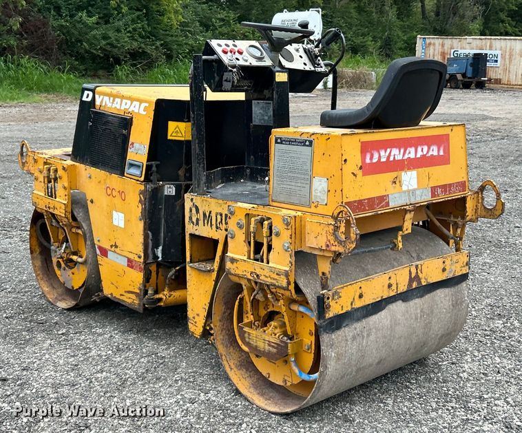 image for item EK3037 1986 Dynapac  CC10 double drum vibratory roller