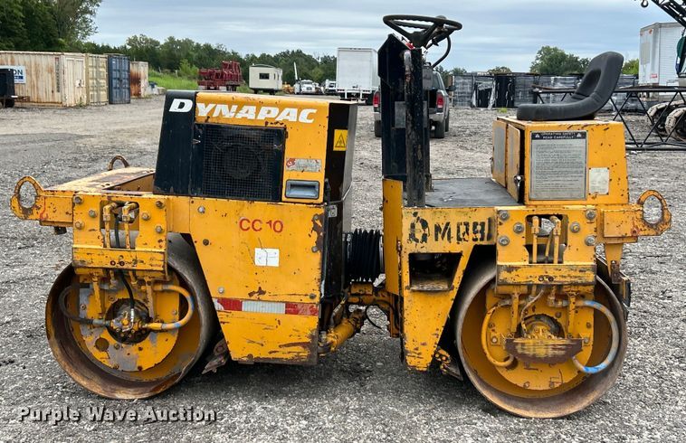 image for item EK3037 1986 Dynapac  CC10 double drum vibratory roller