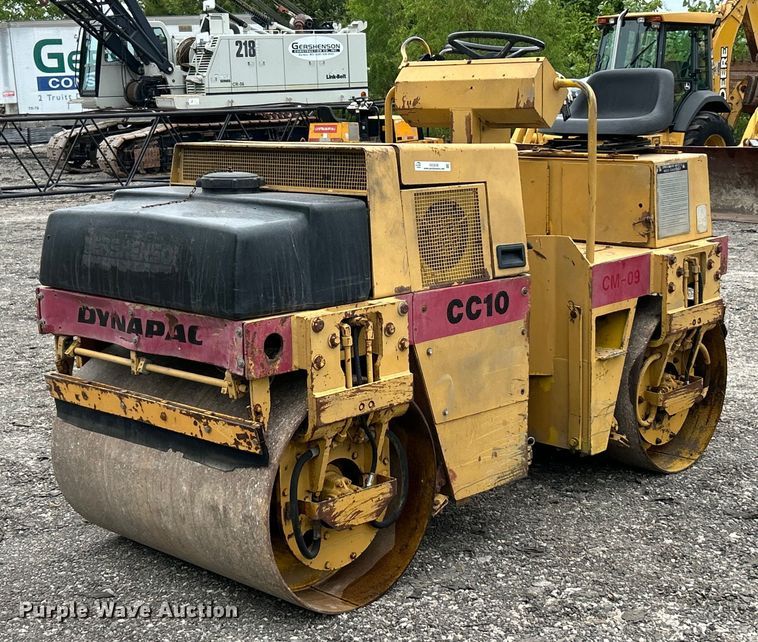 image for item EK3038 1986 Dynapac  CC10 double drum vibratory roller