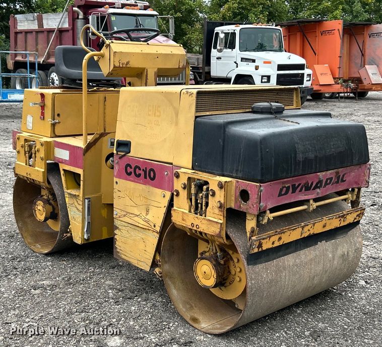 image for item EK3038 1986 Dynapac  CC10 double drum vibratory roller