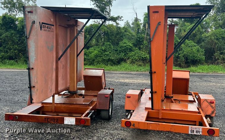 image for item EK3041 (2) Ver-mac PCMS 1210 message boards 