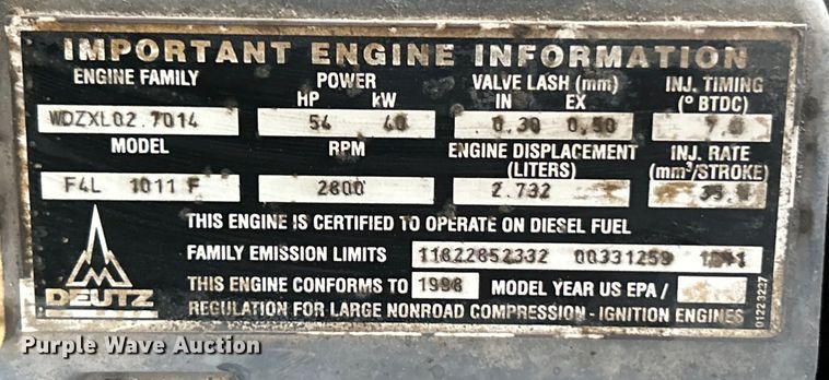 image for item EK3042 1999 Genie  S60 boom lift