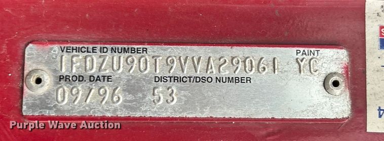 image for item EK3051 1997 Ford LT9000 dump truck