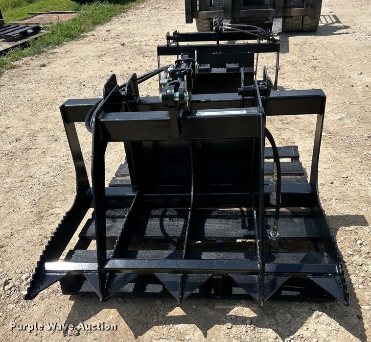 image for item EK3053 Patriot Implements compact utility loader rock grapple bucket