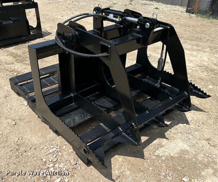 image for item EK3053 Patriot Implements compact utility loader rock grapple bucket